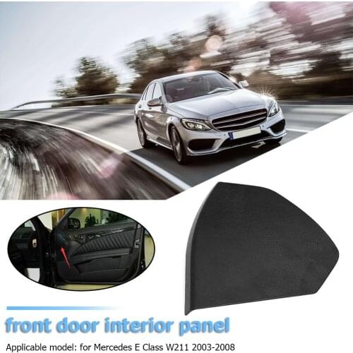 Plastic Car Styling Left/Right Front Side Door Cover Trim For Mercedes-Benz E-Class W211 2003-2008 Car Interior Accessories