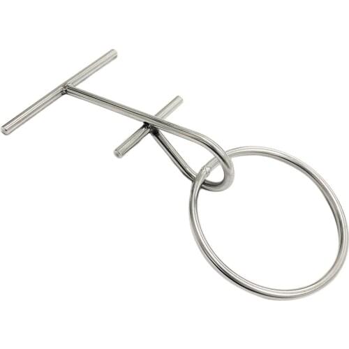 Stainless Steel Portable Dock Cleat Fishing Boat Accessory Silver