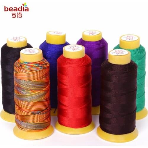 7Colors 0.25/0.5/0.75/1.2mm size sewing threads for machine DIY sewing thread kit for hand sewing 220-900yards/roll