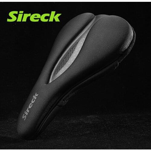 Sireck Saddles Cycling Type Liquid Silicone Cover Comfortable Seat Cover Bicycle Cushion Cover Breathable Cycling Saddle