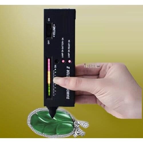 Hot conductive tester for diamond gemstone selector hardness tester, crystal rigidity test pen jade emerald sclerometer