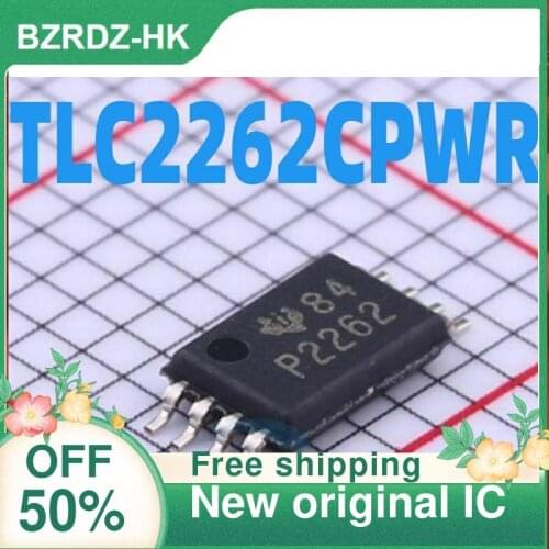 2-10PCS/lot TLC2262CPWR TSSOP8 P2262 TLC2262CPW New original IC