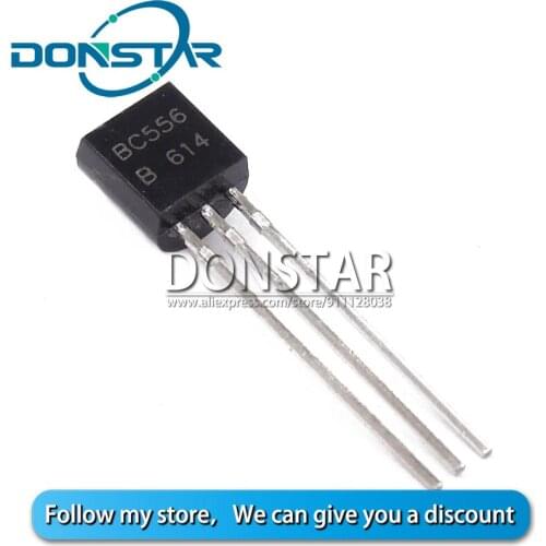 100PCS BC556B BC556 TO92 TO-92 triode transistor new