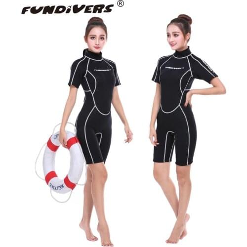 Wetsuits Women Wetsuits One Piece Swimming Snorkeling Diving Wet Suit Long Sleeve Swimming Cloth