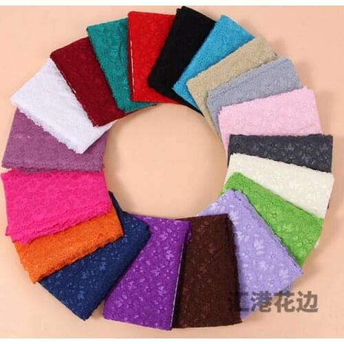 10 Yards/lot 22 colors Elastic Lace Trim Underwear Stretch Lace Trimmings Fabric Diy Sewing Garment Trims Accessories 16cm Width