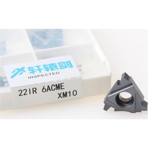 22 IR 5 6 ACME Indexable Tungsten Carbide Lathe 22IR 5ACME 6ACME Thread Turning Insert
