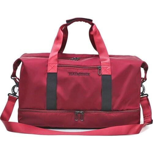 4PCS / LOT Large Capacity Portable Luggage Bag Outdoor Sport Fitness Yoga Swimming Shoulder Bag