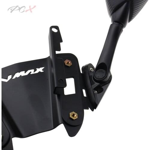 For N-MAX Nmax 155 125 150 2015-2019 Motorcycle Accessories Rear Side Mirror Adapter Fixed Stent Holder Rear Bracket