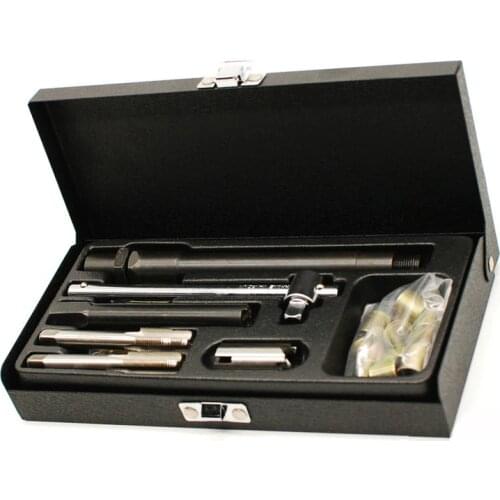 25 Pcs Car Spark Plug M14*1.25 Tap Auto Maintenance Mechanic Tool Spark Plug Thread Repair Tool Wire Tapping Screw Regenerator