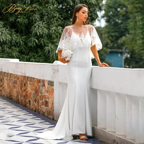Свадебные платья силуэта русалка BERY LOVE China At AliExpress