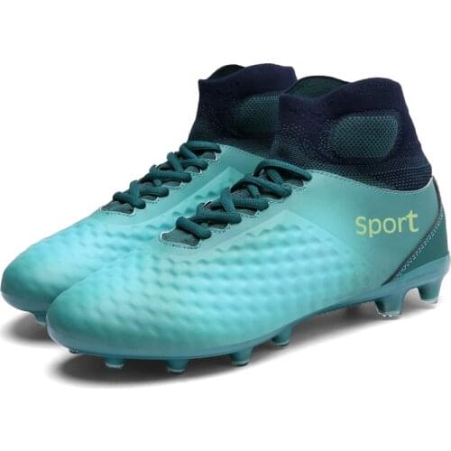 Hot Selling Mens Football Shoe Nails High Ankle Football Shoes Long Nails Outdoor Football Training Shoes New Edition Mens Foo