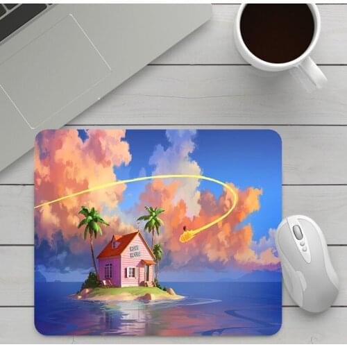Gaming Computer Mat Anime Dorgon Mouse Pads Gamer Keyboard Pad Mousepad Cute Deskmat Pad on the Table Genshin Impact Deskpad DBZ