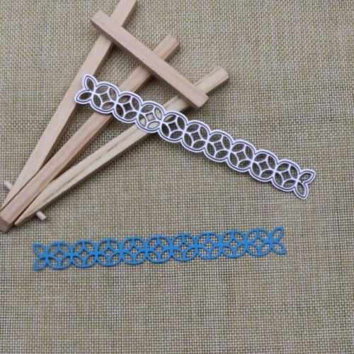 Metal Cutting Dies Cut Die Mold Rectangle Strip Lace Border Scrapbook Paper Craft Knife Mould Blade Punch Stencils Dies