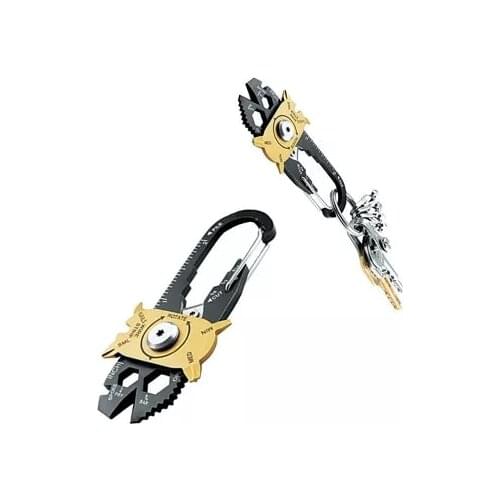 EDC Multi-function Tool Card Stainless Steel Survival Knife Wrench Screwdriver Outdoor Travel Kit for Camping/Household