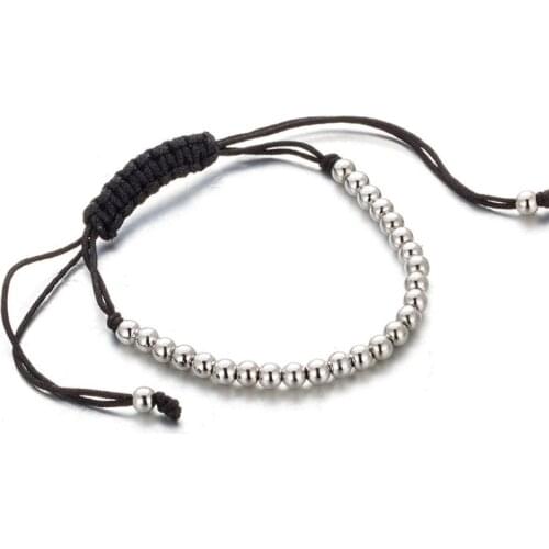 Fashion Jewelry Cheap Cute Romantic Korean Couple Handmade Strand Beads Bracelets for women femme Friendship Gift wholesale