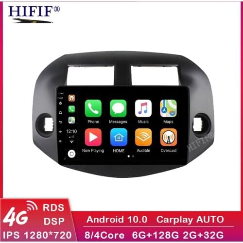 10'' IPS Android 10 Car Radio Multimedia For TOYOTA RAV4 2006-2009/2010/2011/2012 GPS Navigation Navi Player Auto Stereo 2din