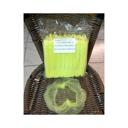 10 PCS Non-woven Disposable Shower Caps Pleated Anti Dust Hat Women Men Bath Caps for Spa Hair Salon Bathroom Product