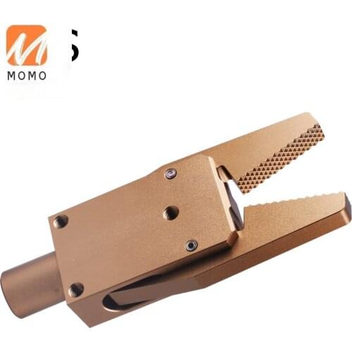 Wholesale Industrial Robot Parts Golden Yellow Mini Fixture And Pneumatic Manipulators Nozzle Clamp