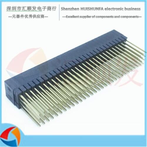 PC104 socket mother 2.0 spacing 4*30P 120P extended foot mother mother seat environmentally friendly gold-plated 12MM