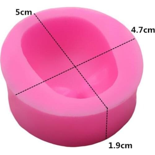 Food Grade Silicone 3D Baby Face Girl Head Shape DIY Chocolate Mold Fondant Candy Soap Polymer Clay Crafting Mould Decorating
