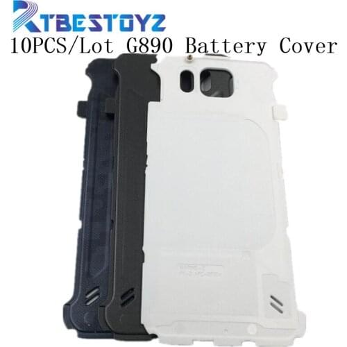 RTBESTOYZ 10PCS/Lot Battery Back Door Rear Cover For Samsung Galaxy S6 Active G890 Housing Door Battery Cover