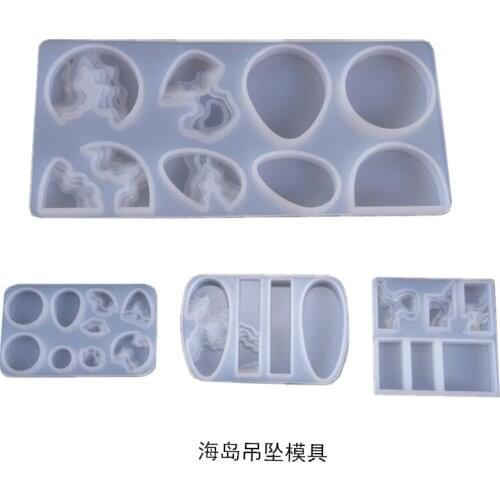 Various Shapes Earrings Casting Silicone Mold DIY Craft Jewelry Pendant Making Tool Crystal Epoxy Mold