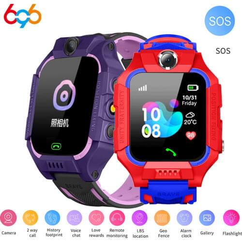 Q19 Kids Smart Watch LBS Location Waterproof Smartwatch Kids Baby Watch Q88 Children SOS Camera Two Way Call Voice Anti Lost