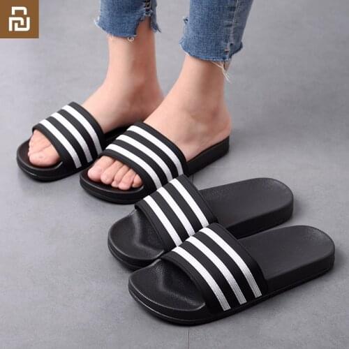 Xiaomi Youpin Summer Slippers Men Shoes Outdoor Fashion Strips Home Shoes Male Sandals Slippers Anti-slip Beach Shoes