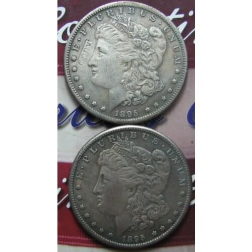 1895 Morgan dollar Two Face Coin COPY commemorative coins-replica coins medal coins collectibles badge