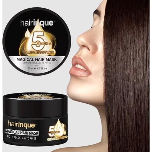 50ml Magical Treatment Hair Mask Moisturizing Nourishing 5 Seconds Deep Repairs Hair Damage Restore Soft Hair Care TSLM1