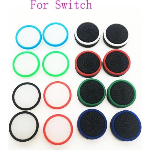 500PCS Luminous Silicone Analog Controller Joystick Cap Cover for Nintendo Switch Joy-Con Thumb Stick Grips