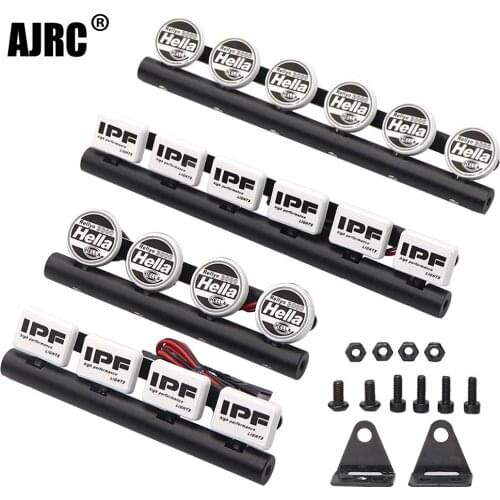 Remote control car LED light strip Traxxas Trx4 Trx6 axial SCX10 II 90046 D90 RC4WD D110 RC tracked truck body shell roof light