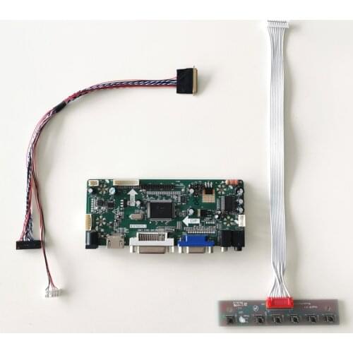 For LTN101NT02 LTN101NT08 1024*600 LVDS 40-Pin WLED notebook LCD screen 10.1" VGA+DVI M.NT68676 monitor controller card kit