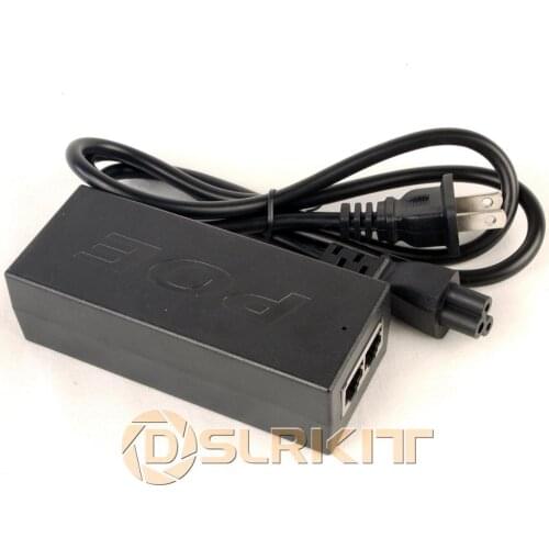 DSLRKIT Gigabit PoE Injector 802.3at PoE+ Adapter Power Over Ethernet unifi AP 1000Mbps