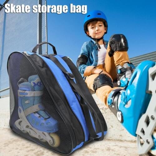 Breathable Skate Carry Bag Case Kids Roller Skates Inline Skates Ice Skates Roller Skating Bag Outdoor Case Skates Storage Bag