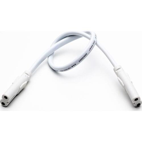 T8 Series 2P LED Bar Grow Light Fix Connector and 27CM / 10.8“ Cable Connectors