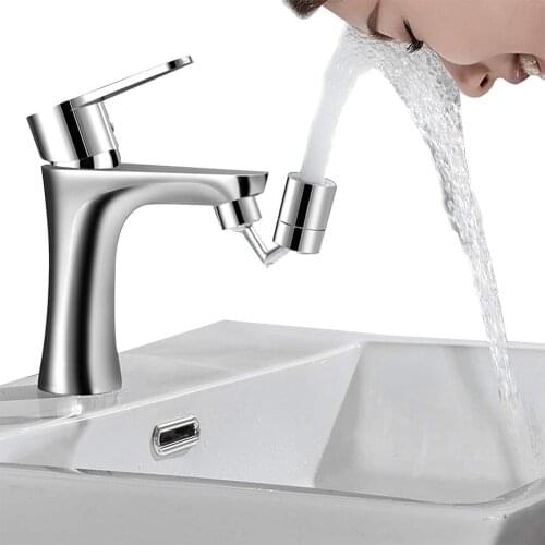 720 Degree Splash Filter Faucet Rotating Water Outlet Tap Nozzle Kitchen Water Saving Nozzle Sprayer Dropshipping