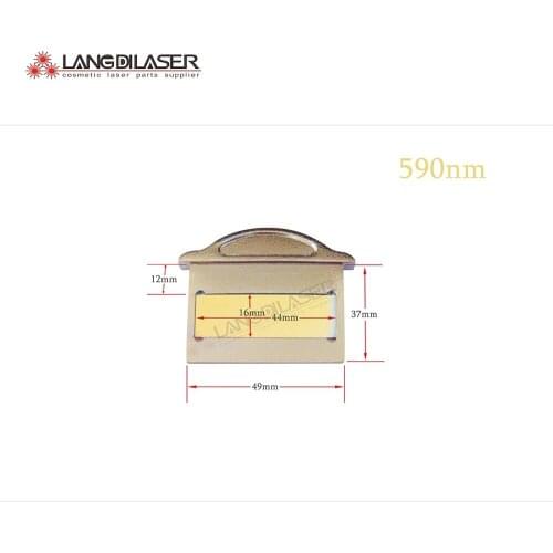 IPL filter : 590nm for cosmetic laser handpiece ,intense plused light laser filters for hair removal