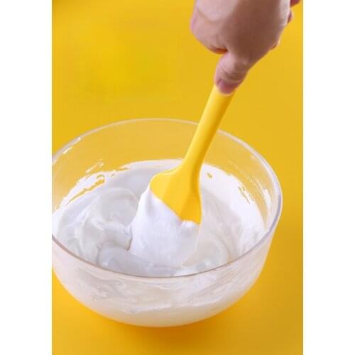 Integrated Silicone Spatula Heat Resistant Spatula Cake Cream Spatula Baking Tool Scraper Kitchen Accessories Baking Tools