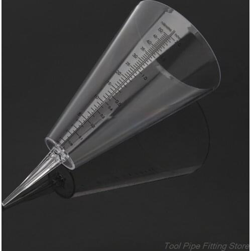 Conical Rain Gauge Plastic Clear Outdoor Home Garden DIY Craft Tool Professional M02 21 Dropshipping