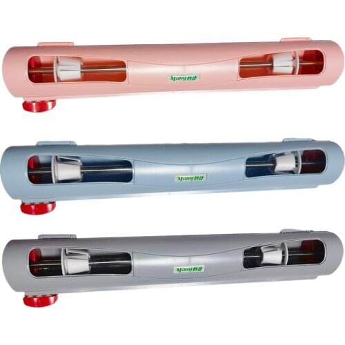 Refillable Plastic Wrap Foil Dispenser with Slide Cutter Magnetic Cling Film Cutter Storage Holder Cookware Tool Home Supplies