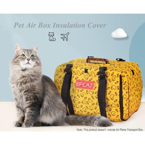 Fashion Pet Air Box Keep Warm Cover Cats Dogs Consignment Accessories Breathable Travel Carrier