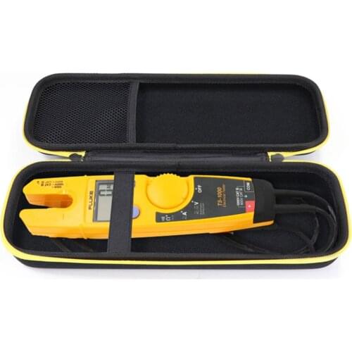 New Portable EVA Hard Bag Travel Protective Carrying Storage Cover Box Case Carry Use for Clamp Meter Fluke T5-1000 T5-600