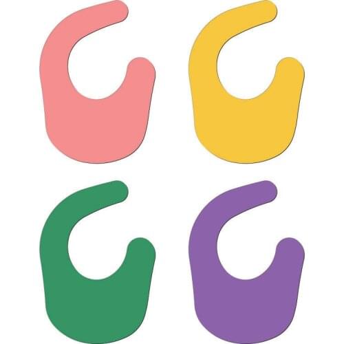 New Bib Wooden Die Scrapbooking C2920 Cutting Dies Multiple Sizes Compatible With Most Die Cutting Machines