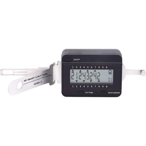 NP Tools Smart 5 In 1 Tool HU66V.3 smart decoder support perform unlocking, storage, LED lighs proofreading of data