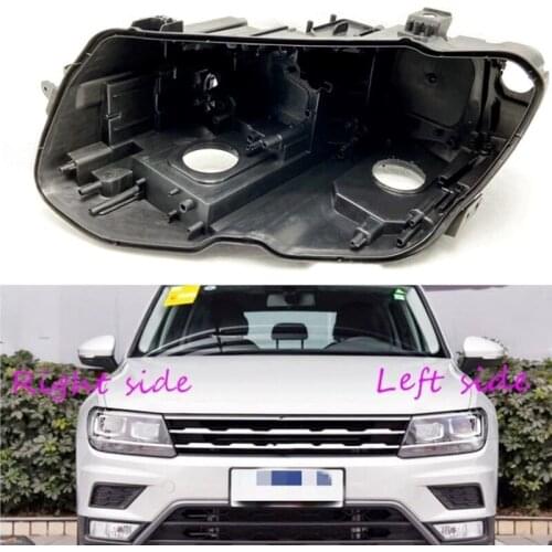 Headlight Base For Volkswagen VW Tiguan L 2017 2018 2019 Headlamp House Car Rear Base Front Auto Headlight Back House