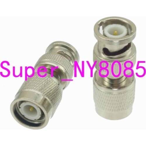 Adapter BNC male Plug to TNC male plug RF connector straight M/M