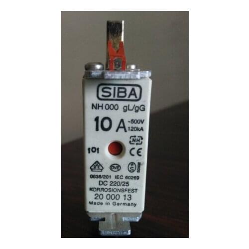 Fuses: NH000 10A 500V 120KA 2000013 gG/gL / NH000 25A 35A 500V 120KA 2000013