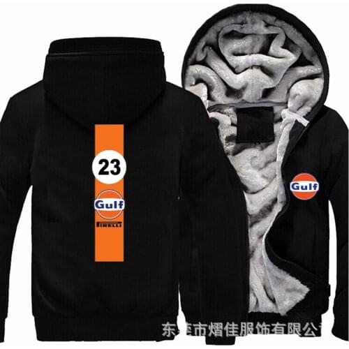 2021 NEW GULF Hoodies Winter Camouflage Sleeve Jacket Men Thicken Unisex Casual Wool Liner Fleece Sweatshirt