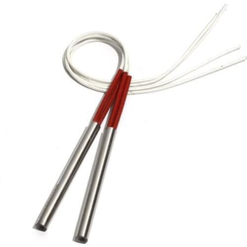 5PCS 12mm Diameter 80~95mm Tubular Heating Pipe 304SUS Cartridge Heaters 110V/220V/380V 300W/320W/340W/350W Electric Element